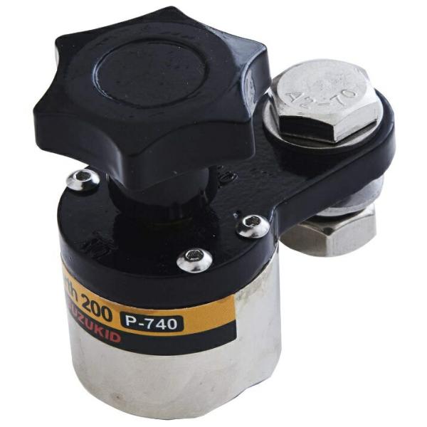 スター電器 マグアース200 P-740 幅64x奥行60x高さ35mm 溶接作業用 強磁力マグネッ...