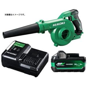 HiKOKI コードレスブロワ RB18DC(NN)+バッテリBSL36A18X+充電器UC18YD...