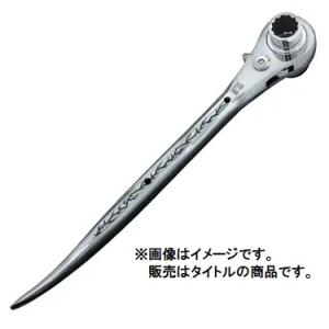イチネンミツトモ MUSTTOOL ラチェットレンチ RW-1721CD 曲り 17x21 稲妻 1...