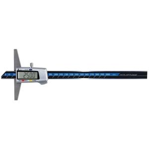 シンワ デジタルデップスゲージ 200mm ホールド機能付 19307 収納ケース付 測定範囲0.0...