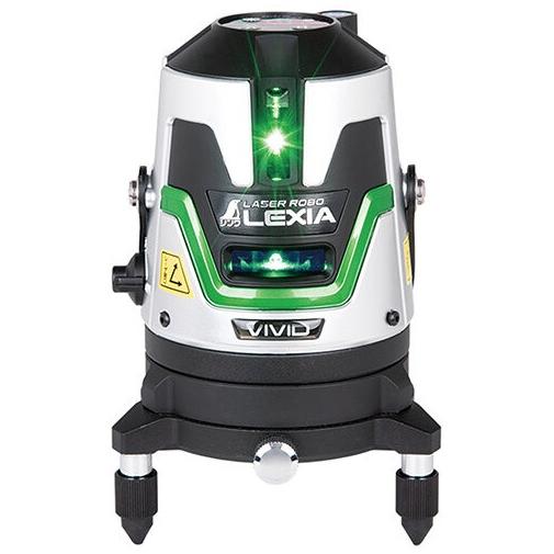 シンワ 69758 レーザー墨出し器 レーザーロボ LEXIA VIVID 51 グリーン 自動追尾...