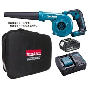 在庫 マキタ 充電式ブロワ UB185DZ+バッテリBL1860B+充電器DC18WC+ツールバッグ...