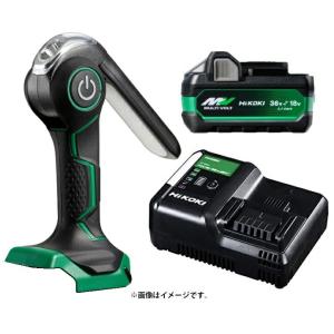 HiKOKI コードレスワークライト UB18DJL(NN)+バッテリ
