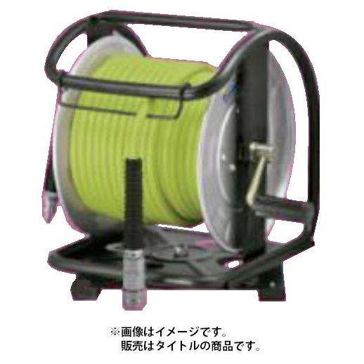 フジマック ウルトラライトホースドラム ULD-630G-TC グリーン 回転台付き 長さ30m 内...