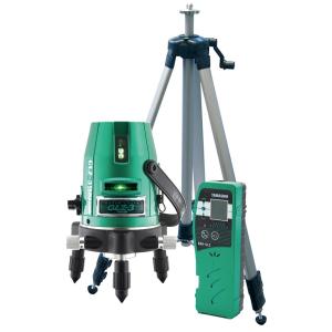 山真製鋸 グリーンレーザー墨出し器 フルセット GLZ-3-W