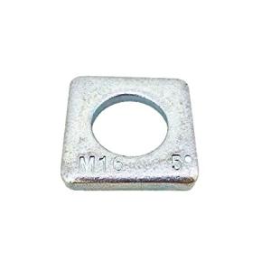 　テーパーワッシャー　傾斜座金　　鉄　ユニクロメッキ　M6X5°　10枚