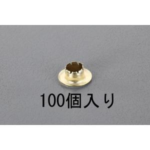 5mm ハトメ(真鍮メッキ製/100個)｜toolmeister-s