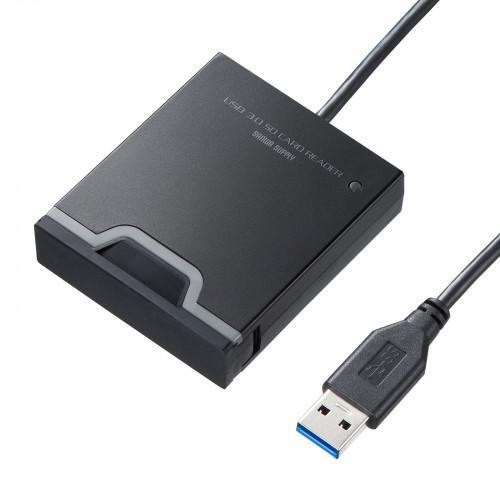 USB3.0 カードリーダー(SDカード用/ゴム製カバー付)