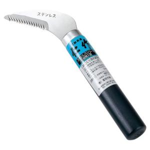 富田刃物 No.140ステンレス製 雑草抜鎌（A）