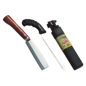 石黒金属 ナタ 剪定鋸セット M-10