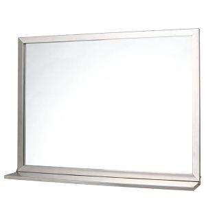 DULTON（ダルトン） 鏡 MIRROR WITH STEEL FRAME SATIN FINISH/ミラー