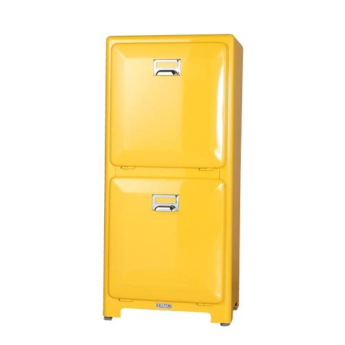 DULTON 100-133YL TRASHCANDOUBLEDECKERYELLOW