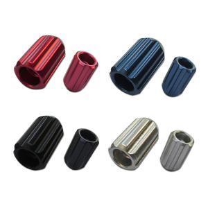 カラーホイールナット ショート ロックナットセット 貫通 19HEX l ナット 1.25 12 m12 p1.25 黒 m12 m12 12