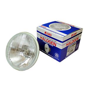 IKI　1185A★丸型　ヘッドランプ　国産★左右セット　LEDバルブ付き IKI 1185A☆丸型 ヘッドランプ 国産☆左右セット LEDバルブ付き