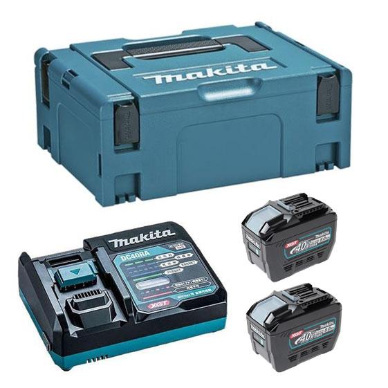 マキタ パワーソースキット XGT9 A-74843 (バッテリBL4080F×2個・急速充電器DC...