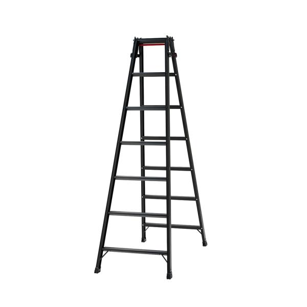 脚立 RHB-21 はしご兼用脚立 BLACK LABEL ブラックレーベル 7段 7尺 ワンタッチ...