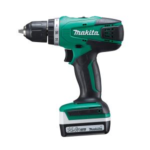 マキタ（makita） 14.4V充電式振動ドライバドリル(ライトバッテリ2個