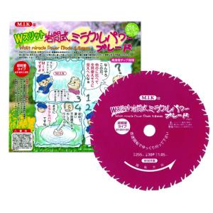 ミラクルパワーブレード 255mm 10枚　草刈機　刃 チップソー　石間式 M.I.K チップソー Wスリット 岩間式ミラクルパワーブレード 30P 255mm