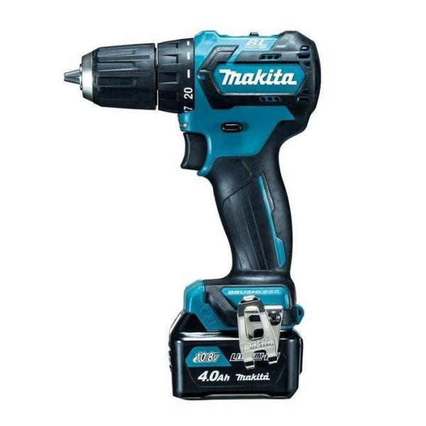 マキタ 充電式ドライバドリル DF332DSMX 10.8V 4.0Ahバッテリ2個・充電器・ケース...