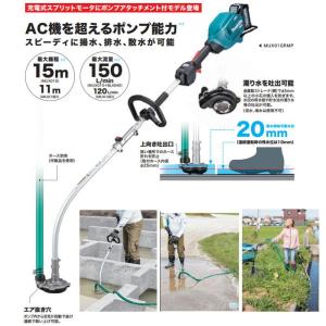マキタ 充電式スプリットポンプ MUX18DR...の詳細画像3