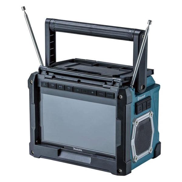 マキタ 充電式ラジオ付テレビ TV100 本体のみ(バッテリ・充電器別売) 地デジ ワンセグ 10V...