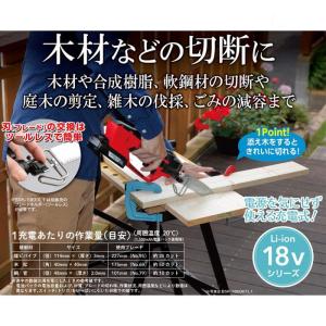 京セラパワー 18V 充電式のこぎり BSK-...の詳細画像4