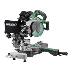 HiKOKI マルチボルト 165mm コードレス卓上スライド丸のこ C3606DRB チップソー黒鯱仕様 本体のみ