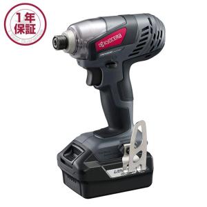 京セラ 18V 充電式インパクトドライバー DID1806L5　5.0Ahバッテリ2個・充電器・ケース付｜toolstakumi