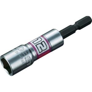 ロブテックス エビ印工具 ストロック ショートソケット 6角 DS12SS 電ドルソケット 12mm