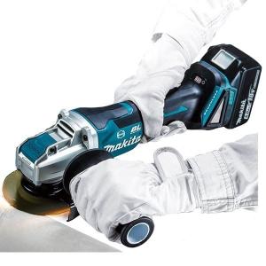 マキタ（makita） 18V-100mm充電式ディスクグラインダ(6.0Ahバッテリ×2