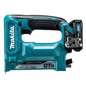 【中古美品】maktia マキタ ST113DSH 充電式タッカ バッテリー(BL1015)×1 使用ステープル 10mm×7～10mm【ハンズクラフト宮崎新名爪店】 マキタ（makita） 10.8V 充電式タッカ ST113DSH ステープルRT線専用
