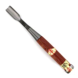 木彫丸のみ 普及品 15mm 【 木工具 のみ 丸のみ 】 : 画材・ものづくり