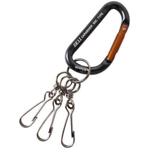 SK11  アルミカラビナ　Ｂ３  SAC880B3ブラック