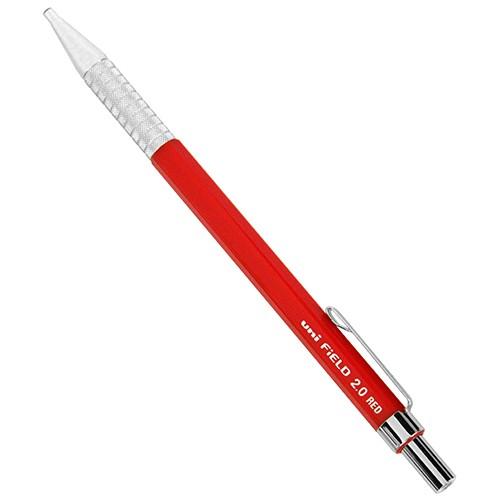 UNI  ２ミリ芯シャープ赤  M207001P.15