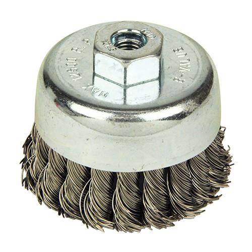 E-Value  ステン剛腕カップブラシ  80MM