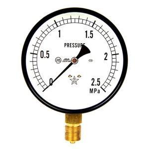 右下精器  汎用圧力計Ａ１００・Ｇ３／８  S-41・2.5MPA