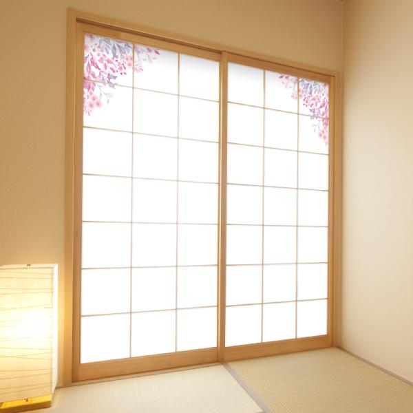 プリント障子紙  破れない障子紙  花柄7