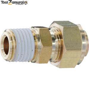 配管継手 TRUSCO トラスコ中山 クイックシール継手コネクタ 適用チューブ外径3/8  TS13802C  販売単位：1