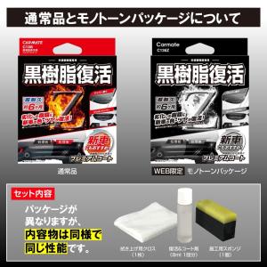 カーメイト 車用 コーティング剤 黒樹脂復活 ...の詳細画像1