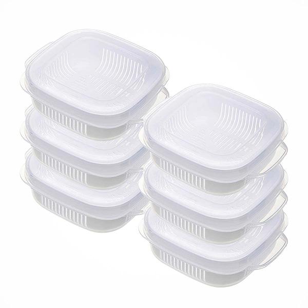 冷凍ごはん容器 【食品衛生法適合】ご飯冷凍容器 (電子レンジ/食器洗い乾燥機対応)新生活 一膳分 (...