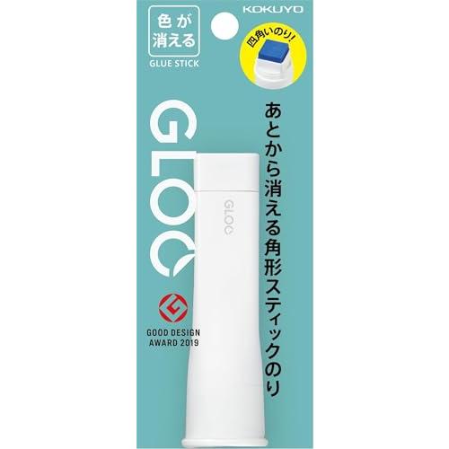 コクヨ スティックのり GLOO 色が消える Sサイズ タ-G311-1P 白 本体サイズ:H88x...
