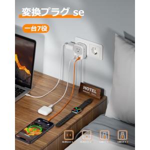 TESSAN 変換プラグ 韓国海外 SEタイプ...の詳細画像1