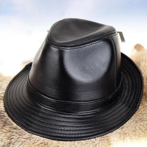 羊革 本革　パナマ帽 ハット ペーパー 中折れ コンパクトデザイン