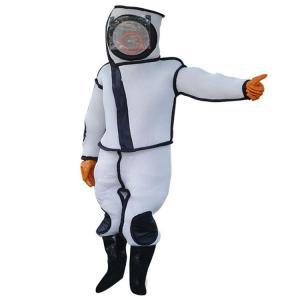 養蜂 防護服 作業服 作業着   通気　連体型  フード付き