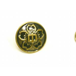 袖ボタン 標準型学生服 学ラン 中学生ボタン 【新品】botan02