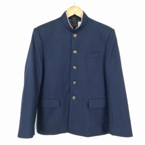 学生服 学ラン 170A 男子 トンボ 上着 丸洗い可 ウール混 学校指定制服