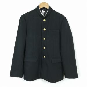 学ラン190Ａ 学生服 学ラン 190A 男子 富士ヨット 上着 丸洗い可 ウール混 学校指定