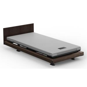 (組立設置費無料)(インタイム1000)INTIME 1000 電動リモートコントロールベッド　3モーターハリウッド(グレー)スクエア抽象柄(グレー
