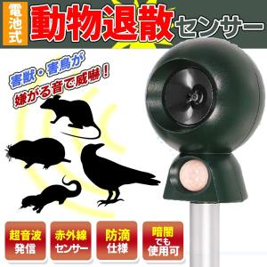 /定形外 超音波式 害獣除け 野鳥 ウイルス対策 グッズ