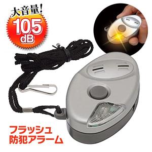 /定形外 防犯アラーム 105dB 大音量ブザー 携帯用/ドア用